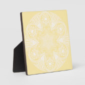 Parchment Mandala Fotoplatte (Vorderseite)