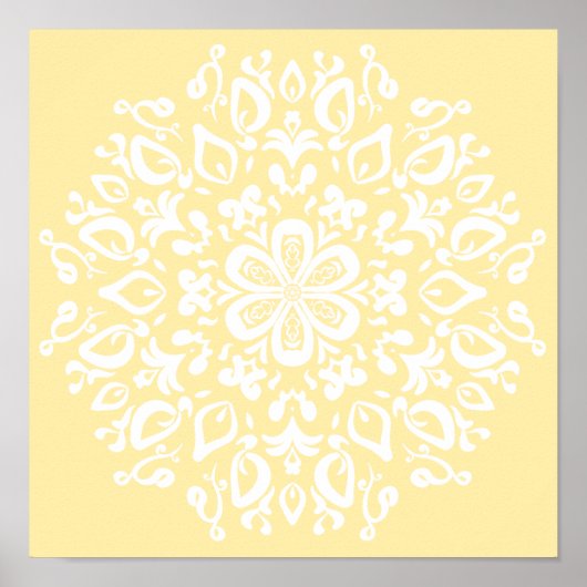 Parchment Mandala Poster (Vorne)