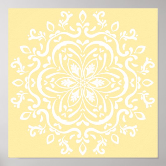 Parchment Mandala Poster (Vorne)