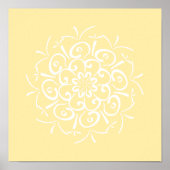 Parchment Mandala Poster (Vorne)