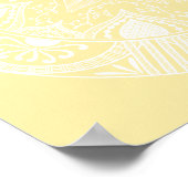 Parchment Mandala Poster (Ecke)