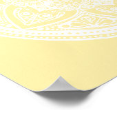 Parchment Mandala Poster (Ecke)
