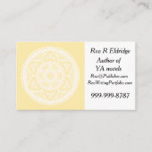 Parchment Mandala Visitenkarte (Vorderseite)