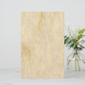 Parchment Paper Background Briefpapier (Stehend Vorderseite)