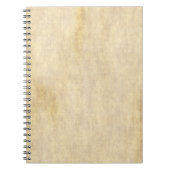 Parchment Paper Background Notizblock (Vorderseite)