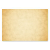 Parchment Pattern Design Hochzeit Platzkarten Tischnummer (Rückseite)