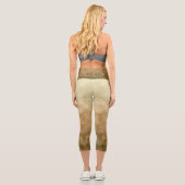 Parchment Sky Capri Leggings (Rückseite)