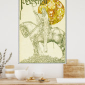 PARCIFAL AUF WUNSCH DES HEILIGEN GREIFENS POSTER (Küche)