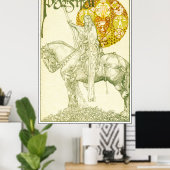 PARCIFAL AUF WUNSCH DES HEILIGEN GREIFENS POSTER (Heimbüro)