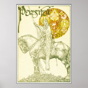 PARCIFAL AUF WUNSCH DES HEILIGEN GREIFENS POSTER