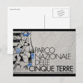 Parco cinque terre italia postkarte (Vorne/Hinten)