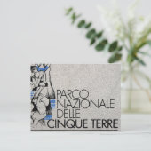 Parco Cinque Terre Postkarte (Stehend Vorderseite)