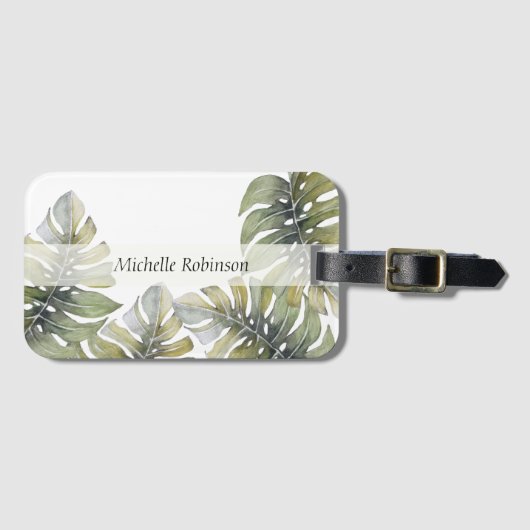 Parco delle camelie Locarno Gepäckanhänger (Vorderseite (Horizontal))