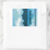 Parco delle camelie Locarno Staat Rechteckiger Aufkleber (Tasche)