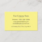 Parco delle camelie Locarno Visitenkarte (Rückseite)