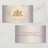 Parco delle camelie Lotus Visitenkarte (Vorne/Hinten)