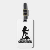 Parco Nazionale della Cinque Gepäckanhänger (Vorderseite vertikal)