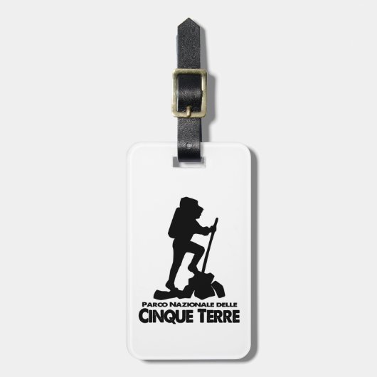 Parco Nazionale della Cinque Gepäckanhänger (Vorderseite vertikal)