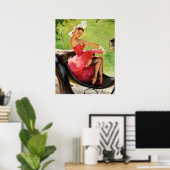 Parco Tassino Button Locarno Poster (Heimbüro)