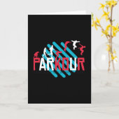 Parcour, Parkour, Akrobatik, Freeruning Karte (Gelbe Blume)