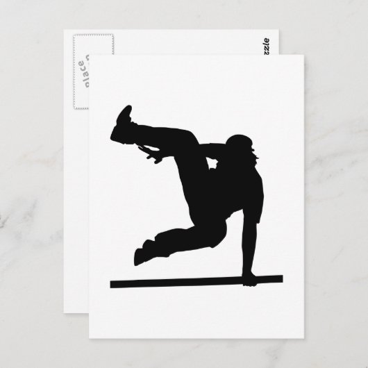 Parcouring Postkarte (Vorne/Hinten)