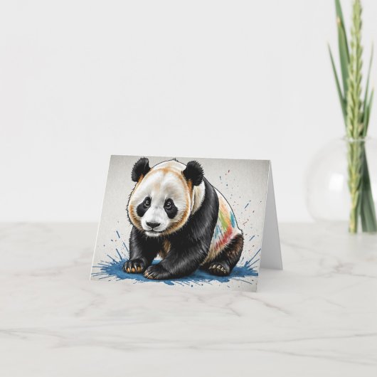 PARDA CORONDASHIMI UND MALEN DANKESKARTE (Vorderseite)