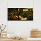 Pardo Venus oder Jupiter und Antiope Poster (Küche)