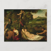 Pardo Venus oder Jupiter und Antiope Postkarte (Vorderseite)