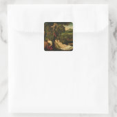 Pardo Venus oder Jupiter und Antiope Quadratischer Aufkleber (Tasche)