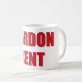 Pardon Kent Kaffeetasse (VorderseiteRechts)