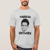 Pardon Snowden T - Shirt (Vorderseite)