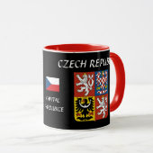 Pardubice Tschechische Wappen Tasse (VorderseiteRechts)