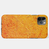 Parede defeituosa com textura amarela e laranja Case-Mate iPhone hülle (Rückseite (Horizontal))