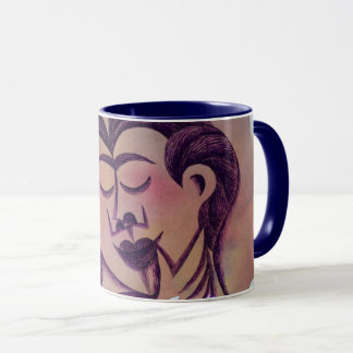 Pareja de enamorados tasse