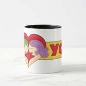 Pareja de enamorados tasse (Zentrum)