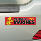 Parent of Multiple Marines Autoaufkleber (Auf Auto)