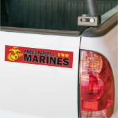 Parent of Multiple Marines Autoaufkleber (Auf Lkw)
