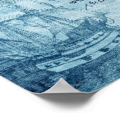 Parentage Pirate Quote Schiff Poster (Ecke)