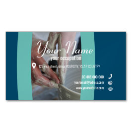 PARENTHESE ARTISAN Collection Business Card Magnet