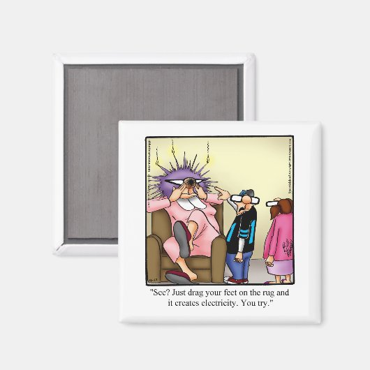 Parenthood Spaß Kühlschrank Magnet (Vorderseite/Rückseite)