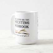 Parenting-Handbuch-lustige Tasse (Vorderseite Links)