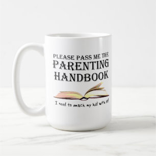 Parenting-Handbuch-lustige Tasse