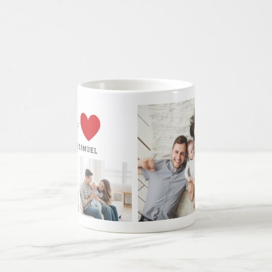 Parent's Love Custom Kaffeetasse (Mittel)