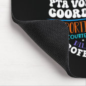 Parents Teacher Ociation Pta Volunteer Coordinator Mousepad (Ecke)