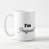 Parents-to-be Faux Lace Kaffeetasse (Links)