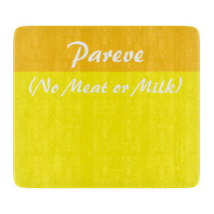 Pareve Kosher Kitchen Cutting Board Schneidebrett