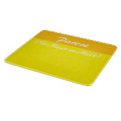 Pareve Kosher Kitchen Cutting Board Schneidebrett (Ecke)