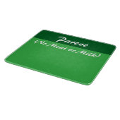 Pareve Kosher Kitchen Cutting Board Schneidebrett (Ecke)