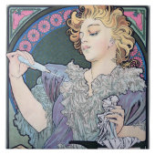 Parfüm, Alphonse Mucha Fliese (Vorderseite)