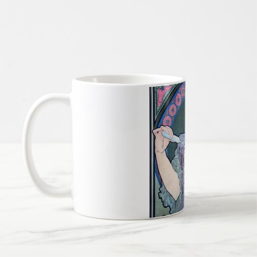 Parfüm, Alphonse Mucha Kaffeetasse (Links)